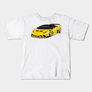 lamborghini huracan GOLD Kids T-Shirt